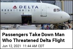 Delta Passenger Allegedly Made Terroristic Threats