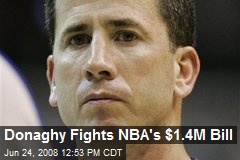 Donaghy Fights NBA's $1.4M Bill