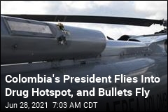 $800K Reward After Bullets Hit Colombia President&#39;s Chopper