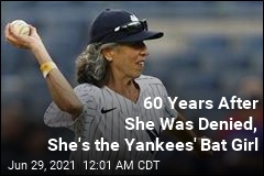 60 Years After She Was Denied, Gwen Goldman Is Yankees&#39; Bat Girl