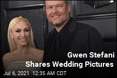 Gwen Stefani Shares Wedding Pictures