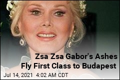 Zsa Zsa Gabor&#39;s Ashes Fly First Class to Budapest