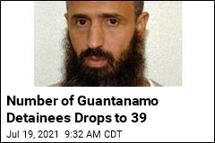 Number of Guantanamo Detainees Drops to 39