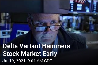 Delta Variant Hammers Stock Market Early