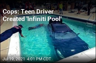 Cops: Teen Driver Created &#39;Infiniti Pool&#39;