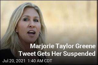 Marjorie Taylor Greene Suspended From Twitter