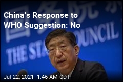 China to WHO: No