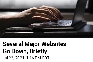 Several Major Websites Go Down, Briefly
