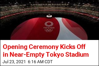 Opening Ceremony Kicks Off in Near-Empty Tokyo Stadium