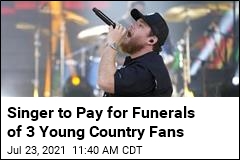 Star to Pay For Funerals of Fans Who Died at Festival