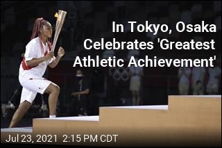 In Tokyo, Osaka Celebrates &#39;Greatest Athletic Achievement&#39;