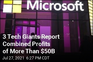 3 Tech Giants Report Combined Profits of More Than $50B