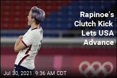 Rapinoe&#39;s Clutch Kick Lets USA Advance