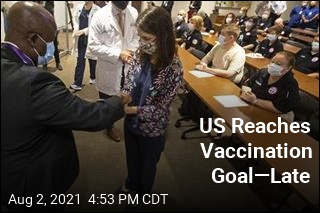 Vaccinations Hit Biden&#39;s Goal&mdash;Late