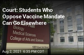 Court: Students Who Oppose Vaccine Mandate Can Go Elsewhere