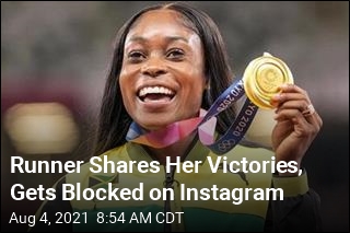 Gold Medalist Ends Up With Odd Instagram Problem
