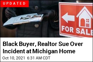Black Real Estate Agent Handcuffed Showing a House