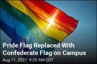 Pride Flag Replaced With Confederate Flag on Campus