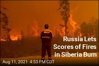 Russia Lets Scores of Fires in Siberia Burn