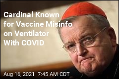 Cardinal Known for Vaccine Misinfo on Ventilator With COVID