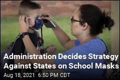 School Mask Fight With States to Invoke Civil Rights