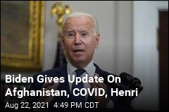 Biden Gives Update On Afghanistan, COVID, Henri