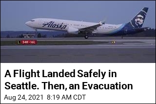 A Flight Landed Safely in Seattle. Then, an Evacuation