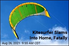 Kitesurfer Slams Into Home, Fatally