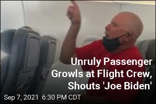 Passenger Who Growled, Shouted &#39;Joe Biden&#39; Arrested