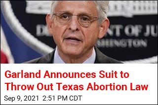 US Sues Texas Over New Abortion Law