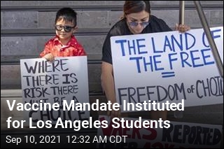 Los Angeles Institutes Vaccine Mandate for Students