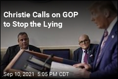 Christie Calls on GOP to Stop the Lying