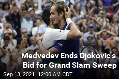 Djokovic&#39;s Bid for Grand Slam Sweep Ends With a Loss