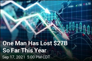One Man Has Lost $27B So Far This Year