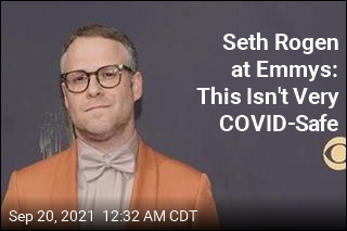 Seth Rogen at Emmys: This Isn&#39;t Very COVID-Safe