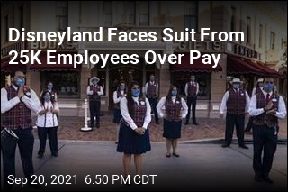 Disneyland Faces Suit From 25K Employees Over Pay