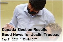Canada Election Results Good News for Justin Trudeau