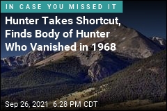 Hunter Takes Shortcut, Finds Body of Hunter Who Vanished in 1968