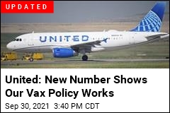 United Airlines Says 97% of US Workers Now Vaccinated
