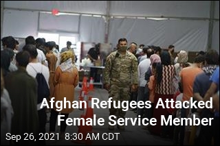 Female Service Member Assaulted by Refugees