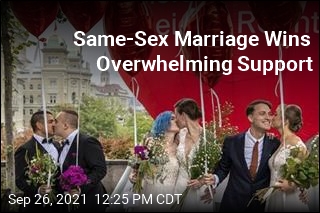 Same-Sex Marriage Wins Overwhelming Support