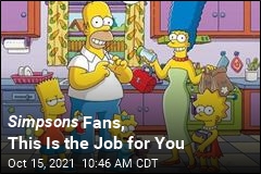 Simpsons Fans, This Is the Job for You