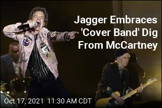 Jagger Embraces &#39;Cover Band&#39; Dig From McCartney