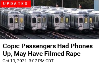 Commuter Train Riders Do Nothing As Woman Is Raped