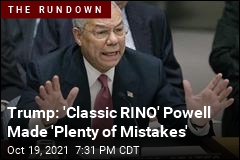 Trump: &#39;Classic RINO&#39; Powell Made &#39;Plenty of Mistakes&#39;