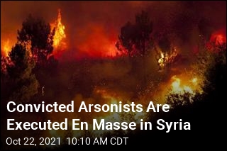 Convicted Arsonists Are Executed En Masse in Syria