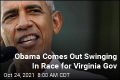 Obama Stumps for Virginia Gov. in Close Race
