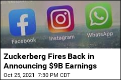 Facebook Reports $9B in Earnings, Answers Criticism