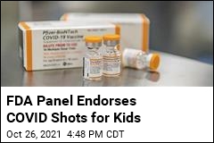 FDA Panel Endorses COVID Shots for Kids