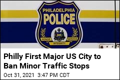 Philadelphia Bans Pulling Over Cars for Minor Infractions